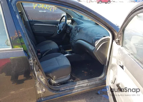 2009 Chevrolet Aveo Ls from USA, damaged, VIN KL1TD66E99B646525